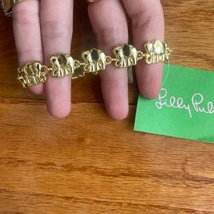 Lilly Pulitzer elephant bracelet